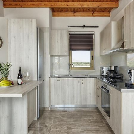 Mediterranean View Villa Makrýgialos エクステリア 写真