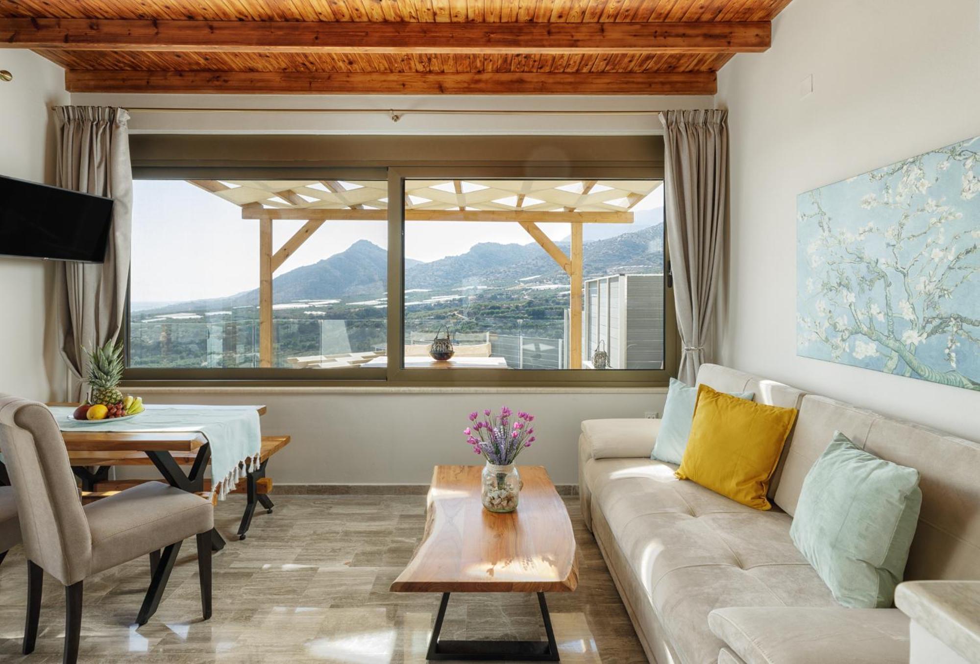 Mediterranean View Villa Makrýgialos エクステリア 写真