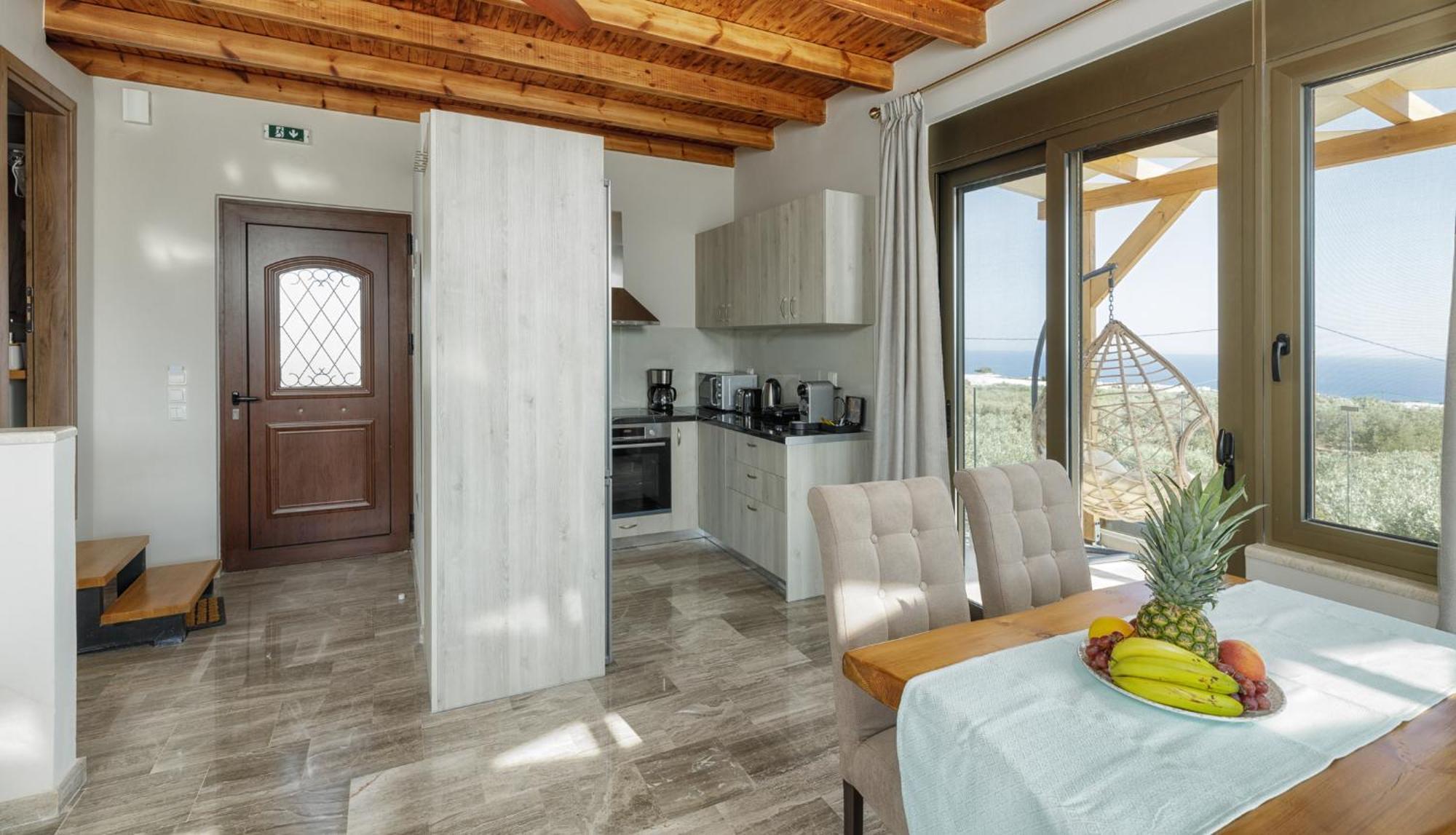 Mediterranean View Villa Makrýgialos エクステリア 写真